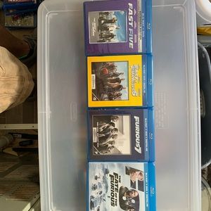 Fast and Furious 5-8 Blu ray